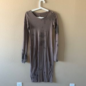Raquel Allegra long sleeve cotton dress